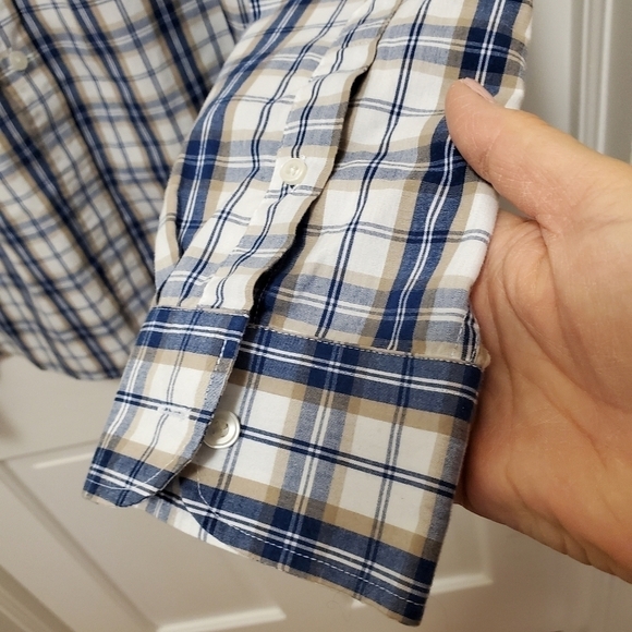 Dockers Plaid Button Down Shirt Size XL - Picture 4 of 5